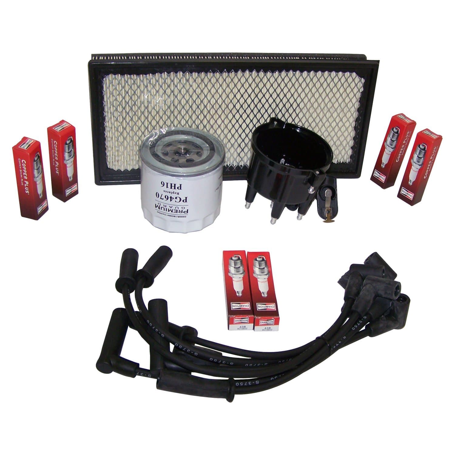 Crown Automotive Jeep Replacement Crown Automotive Jeep Replacement TK25 Tune Up Kit for 1999 Jeep TJ Wrangler w/ 4.0L Engine