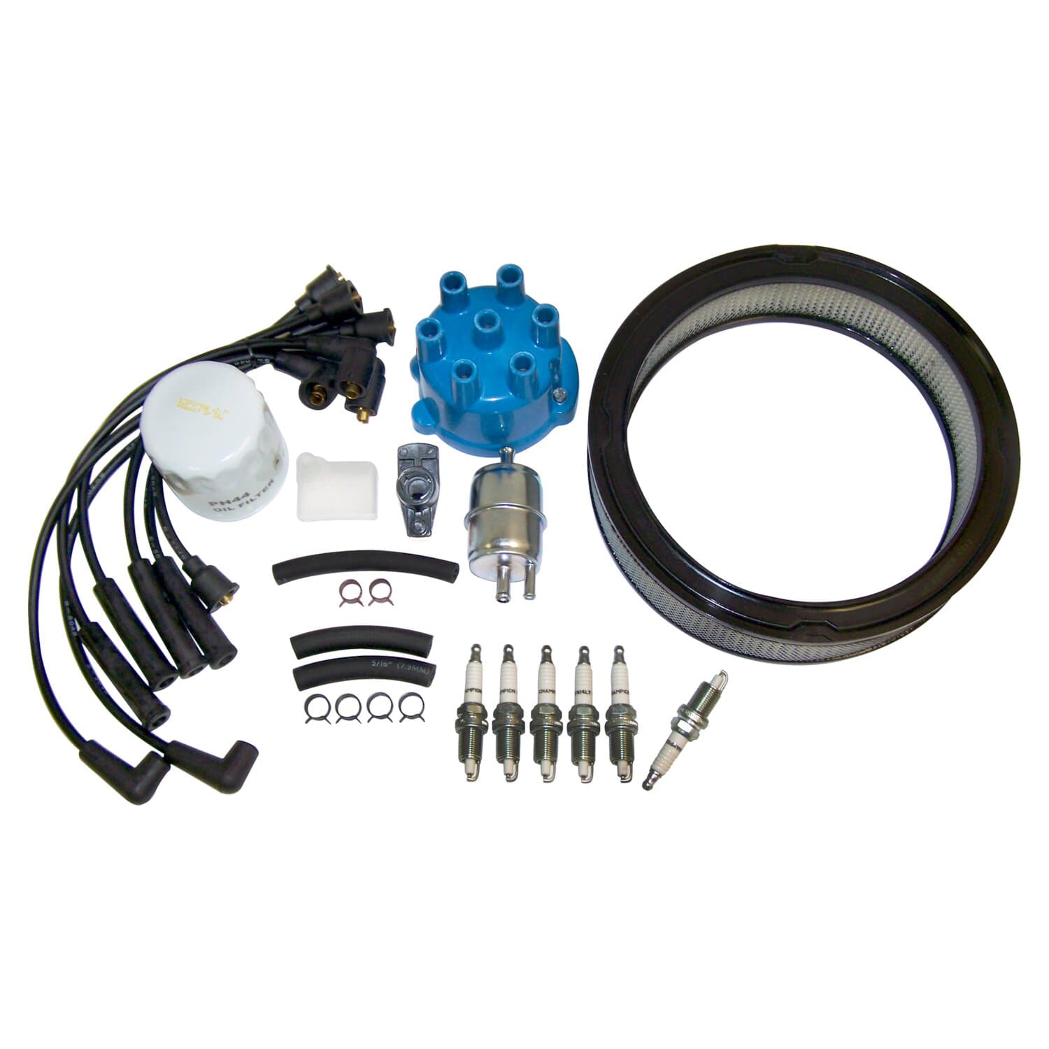 Crown Automotive Jeep Replacement Crown Automotive Jeep Replacement TK29 Tune Up Kit for 1983-1986 Jeep CJ-5, CJ-7, CJ-8 w/ 4.2L (6-258) Engine