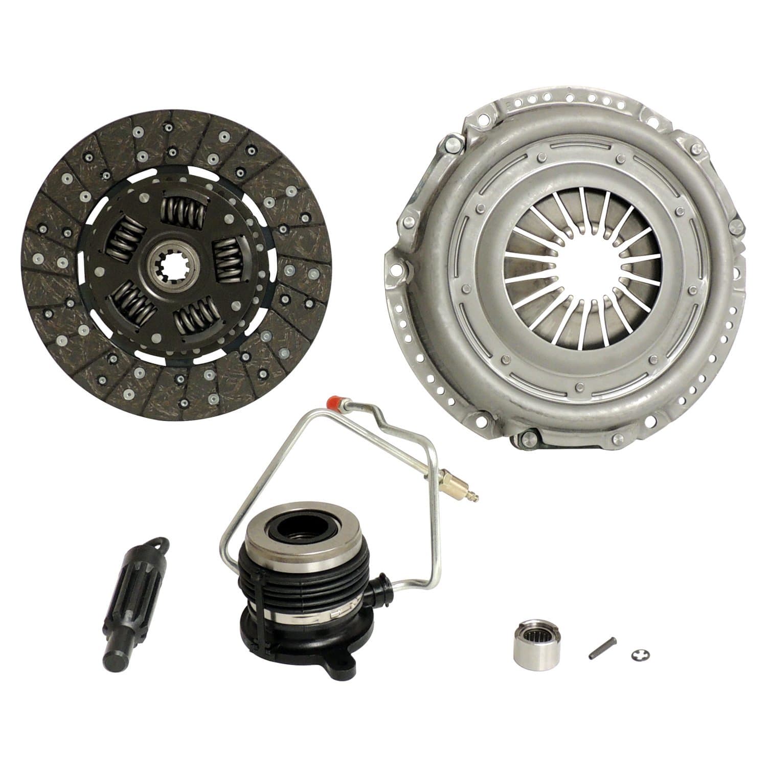 Crown Automotive Jeep Replacement 1987-1989 XJ Cherokee MJ Comanche w/ 4.0L Engine;1987-1989 YJ Wrangler w/ 4.2L Engine;w/ BA10/5 Transmission; Includes Cover Assembly Disc Clutch Control Kit Pilot Bearing & Alignment Tool