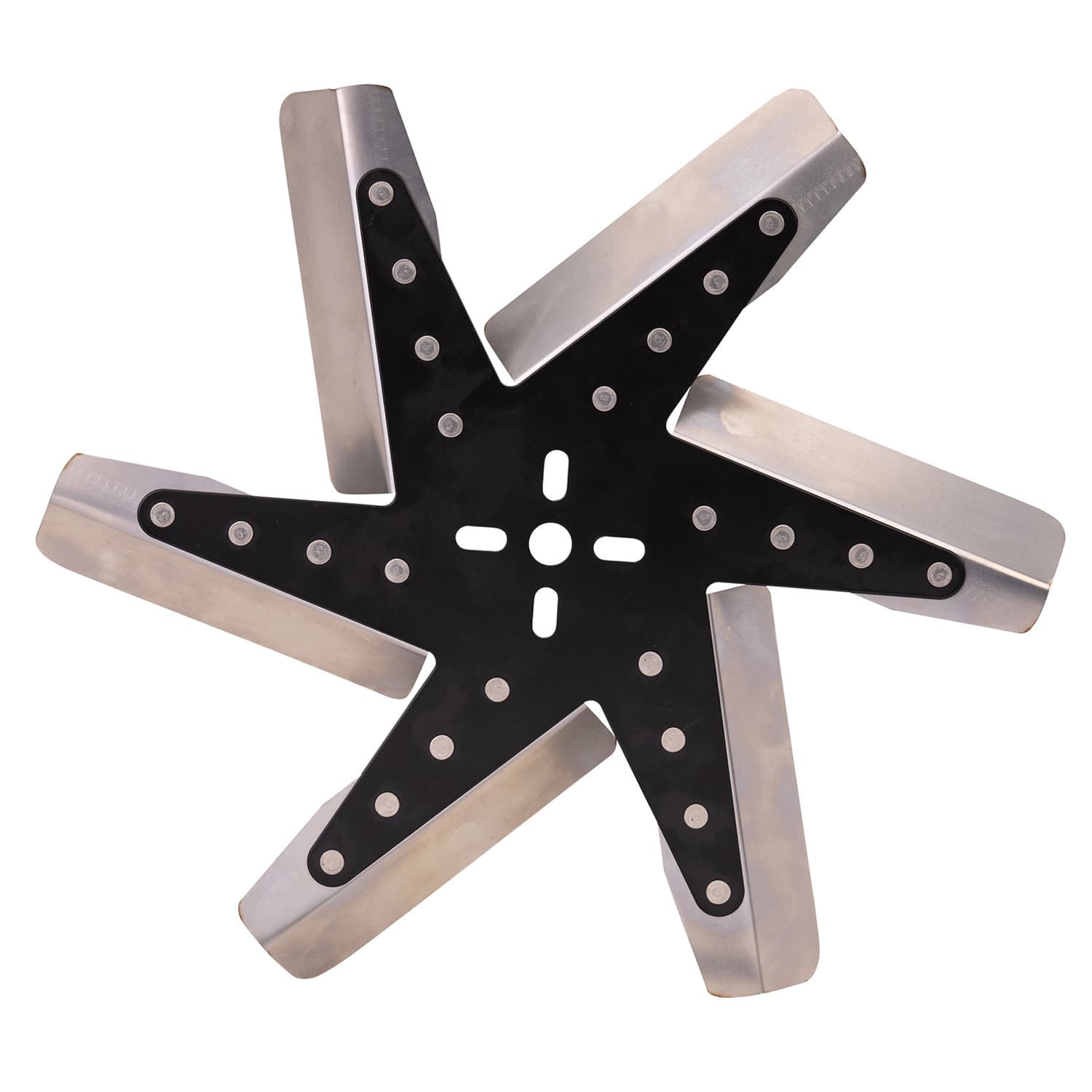 15 High Performance Stainless Steel Standard Rotation Flex Fan, Black Hub product image