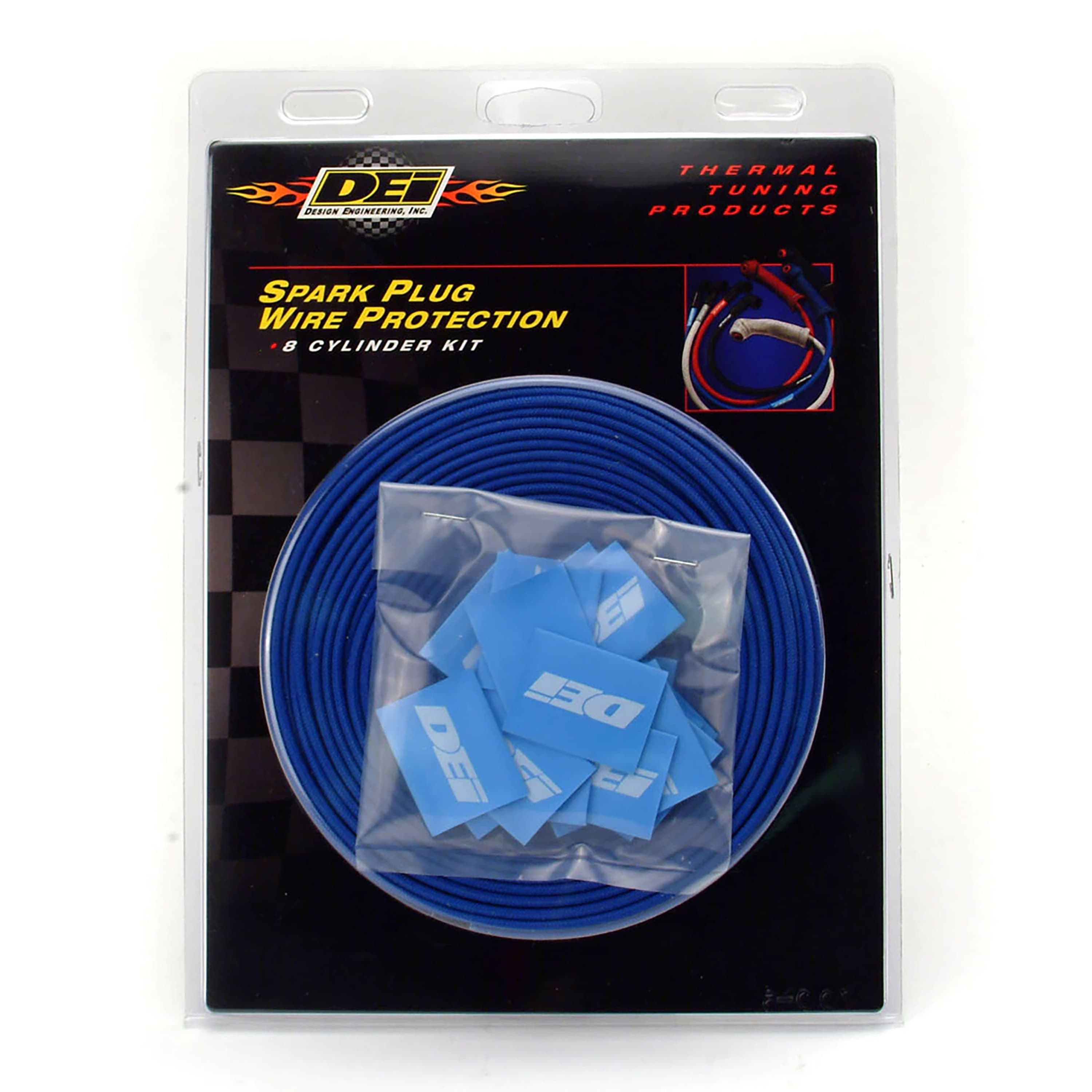 DEI 10632 Protect-A-Wire 8 Cylinder Kit Blue 010632