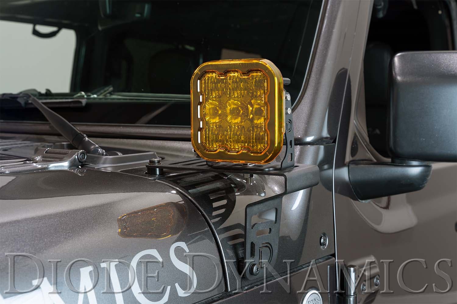 Diode Dynamics Diode Dynamics - SS5 LED Pod Cover, Yellow (one)