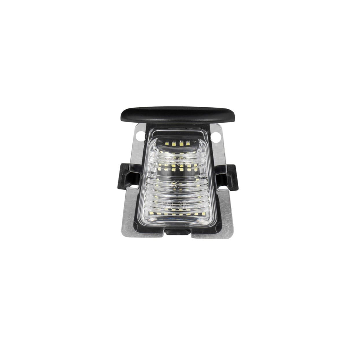 2009-2018 Jeep JK Wrangler LED License Plate Lights (pair), Clear -FL0065 product image