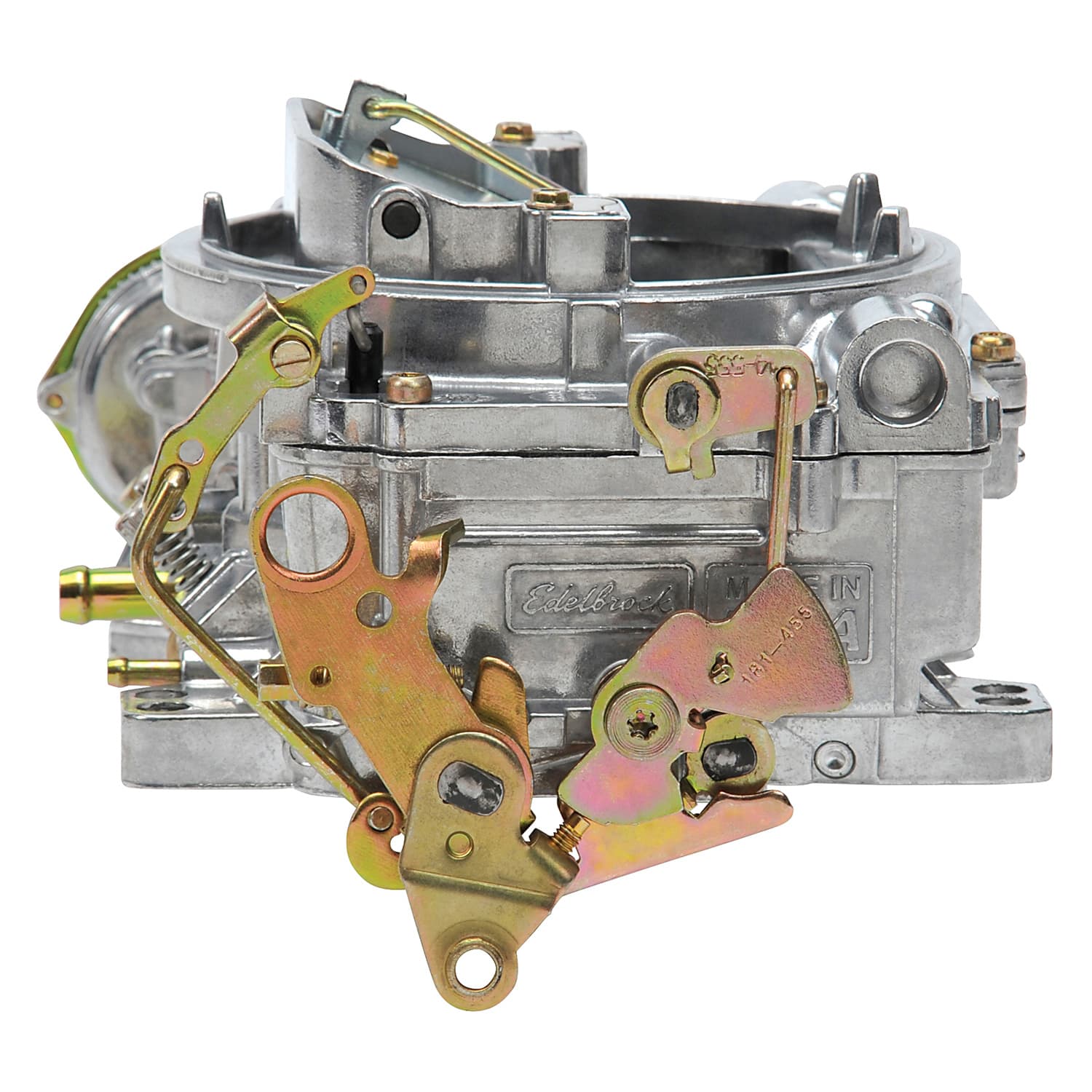 Edelbrock 1406 Performer Carburetor #1406 600 CFM W/ Electric Choke, Satin (Non-EGR) product image