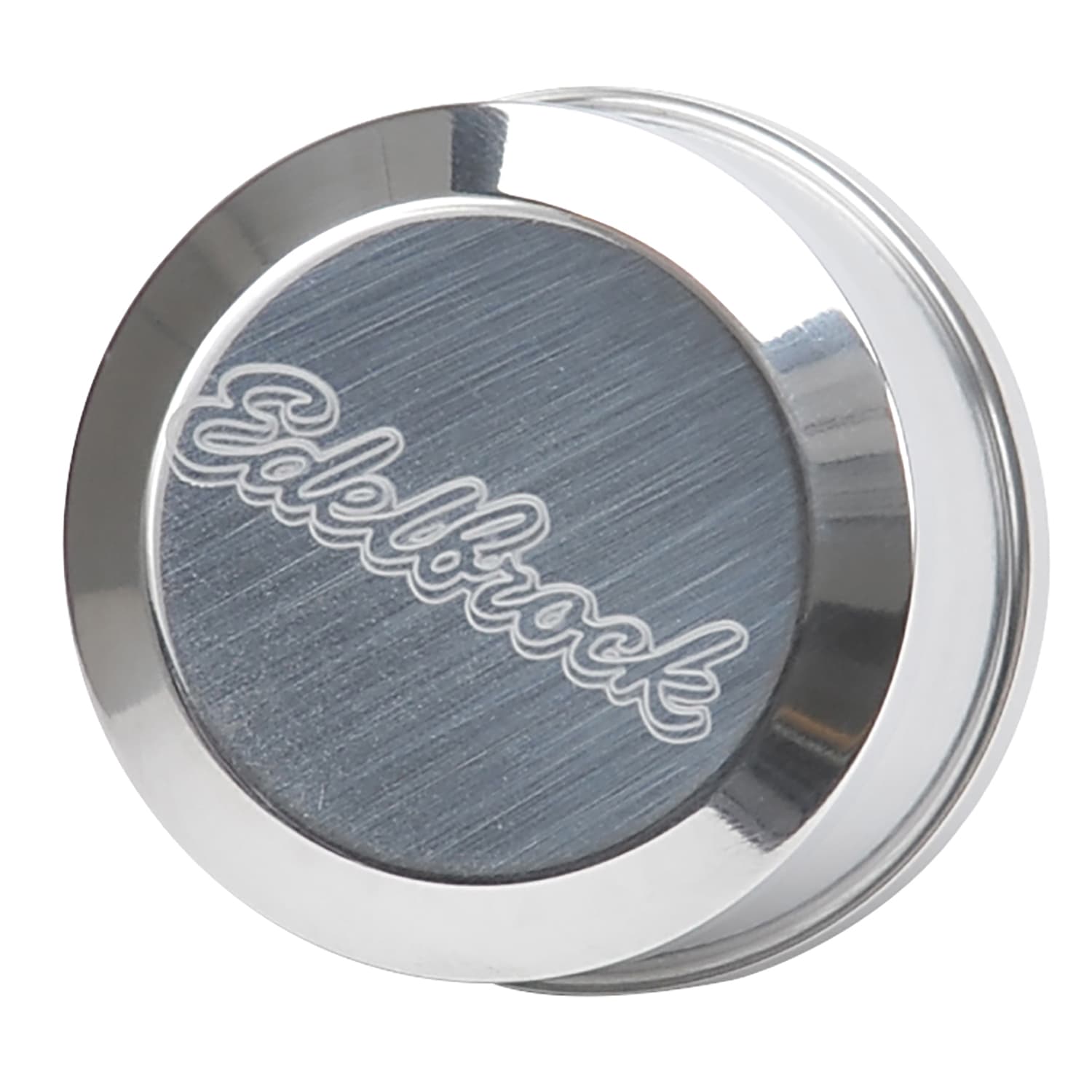 Edelbrock 4213 Push-in Round Billet Aluminum Breather - Polished product image
