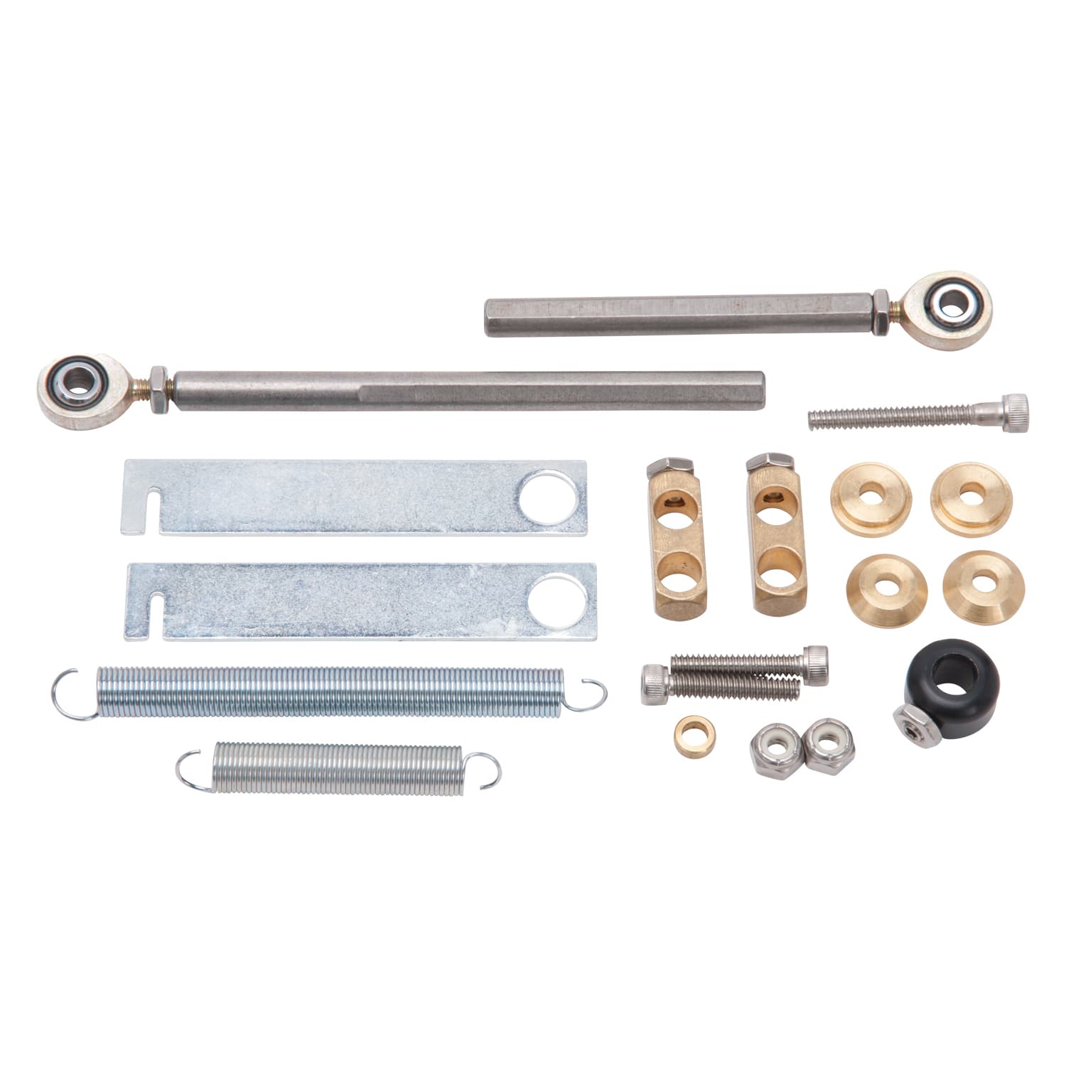 Edelbrock 7094 Dual-Quad Progressive Throttle Linkage Kit product image