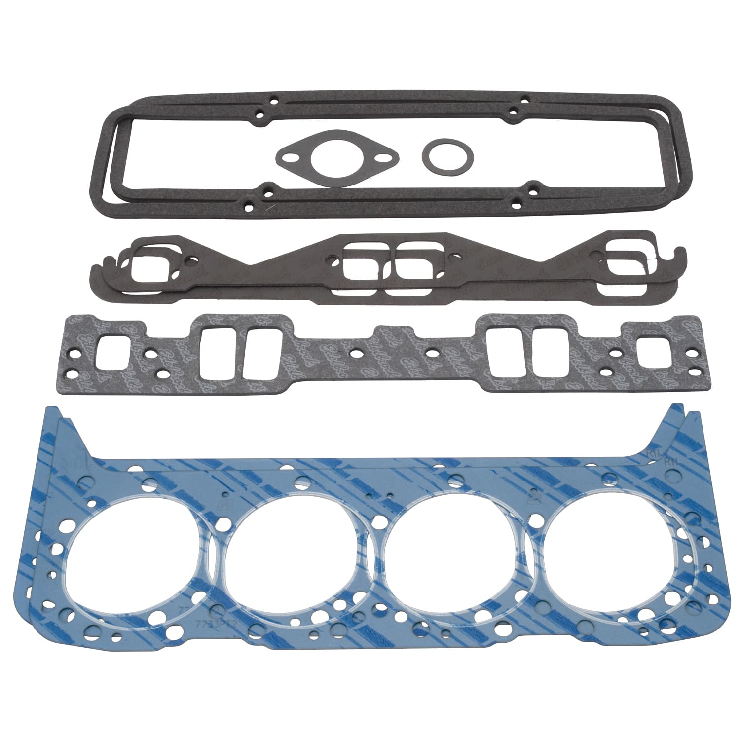 Edelbrock 7367 Engine Gasket Set (Head / Inake / Exhaust / Valve Cover) for Chevrolet product image