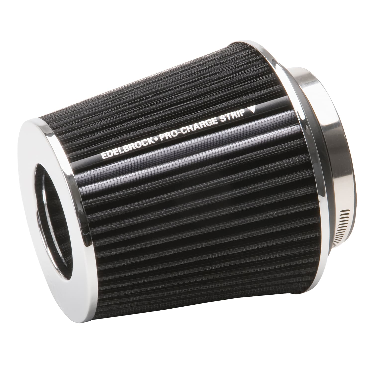 Edelbrock 43640 Pro-Flo Universal Black Medium Conical Air Filter with 3, 3.5, and 4 Inlet product image