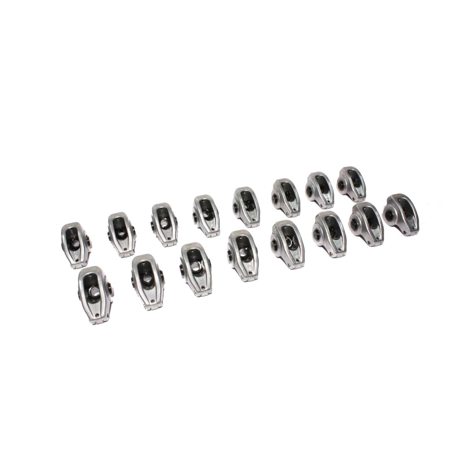 COMP Cams 17044-16 High Energy Aluminum 1.6 Ratio Roller Rocker Set AMC, SBF, Olds w/ 7/16 Stud product image