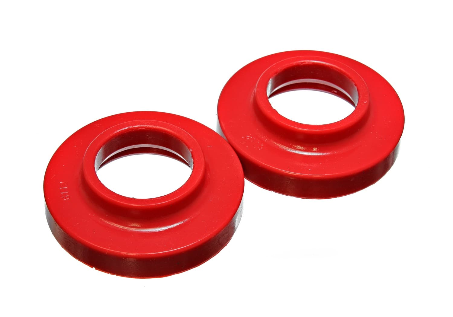 Energy Suspension COIL SPRING ISOLATOR SETREDPERFORMANCE POLYURETHANE0.0IN LIFT 2/SET