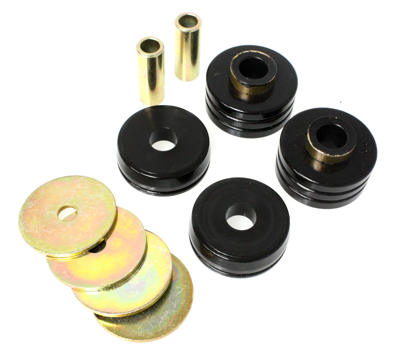 UNIVERSAL SOFT BODY MOUNT BUSHINGS W/2 COMPLETE MOUNTSBLKPERFORMANCE POLYURETHANE product image
