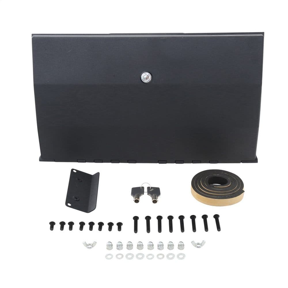 Smittybilt Vaulted Glove Box - Black (87-95 Jeep Wrangler YJ)
