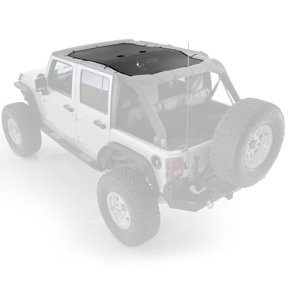 Smittybilt 0718 WRANGLER (JK) 4 DOOR CLOAK EXTENDED MESH TOP