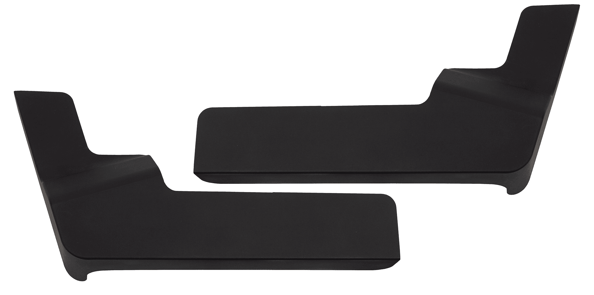 Jeep JL Quarter Panel Chip Guards For 18-Pres Wrangler JL 2/4 Door Black Fishbone Offroad product image