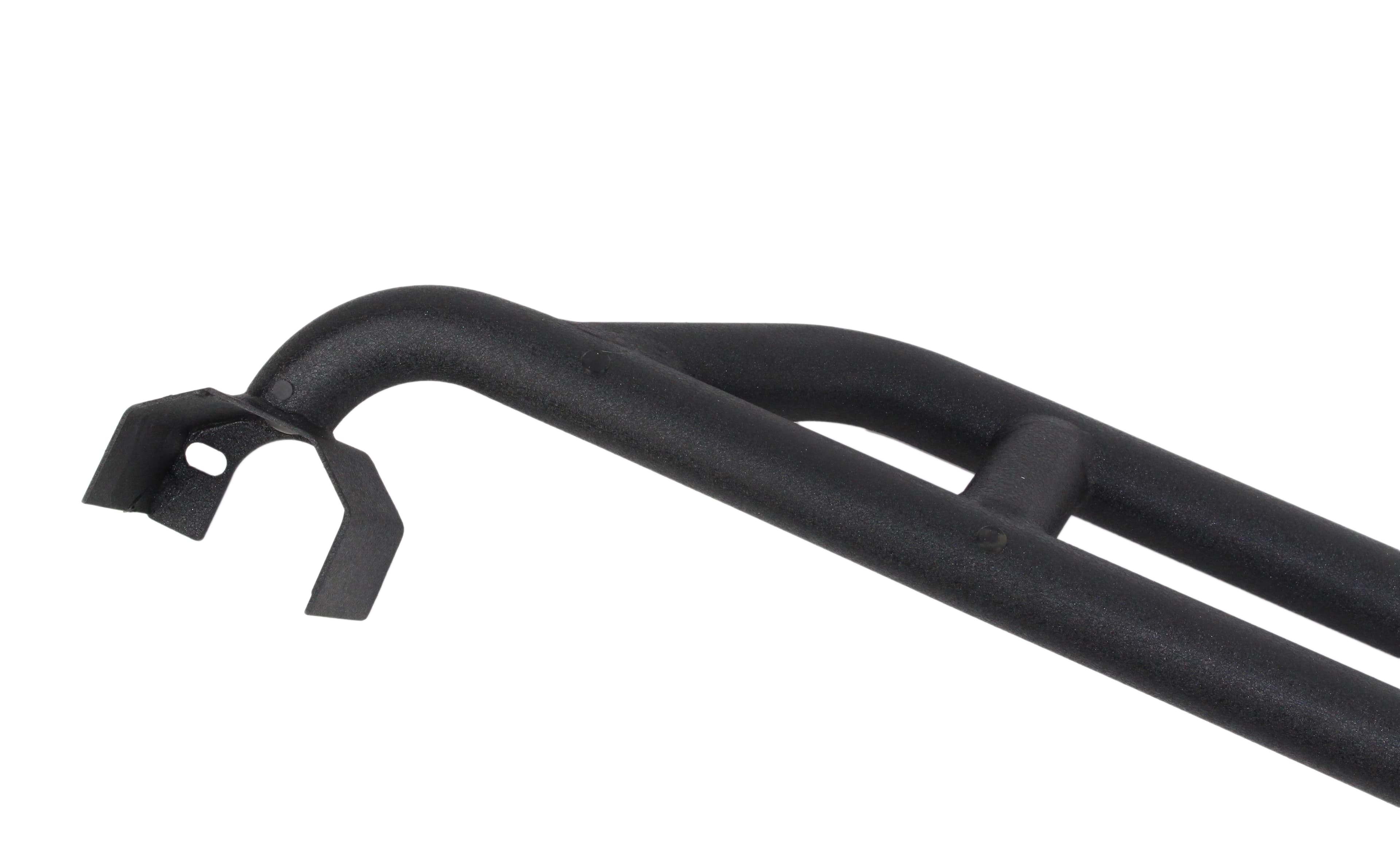 Jeep JK Rock Sliders 2 Door 07-18 Wrangler JK Unlimited Steel Black Textured Powdercoat Fishbone Offroad product image