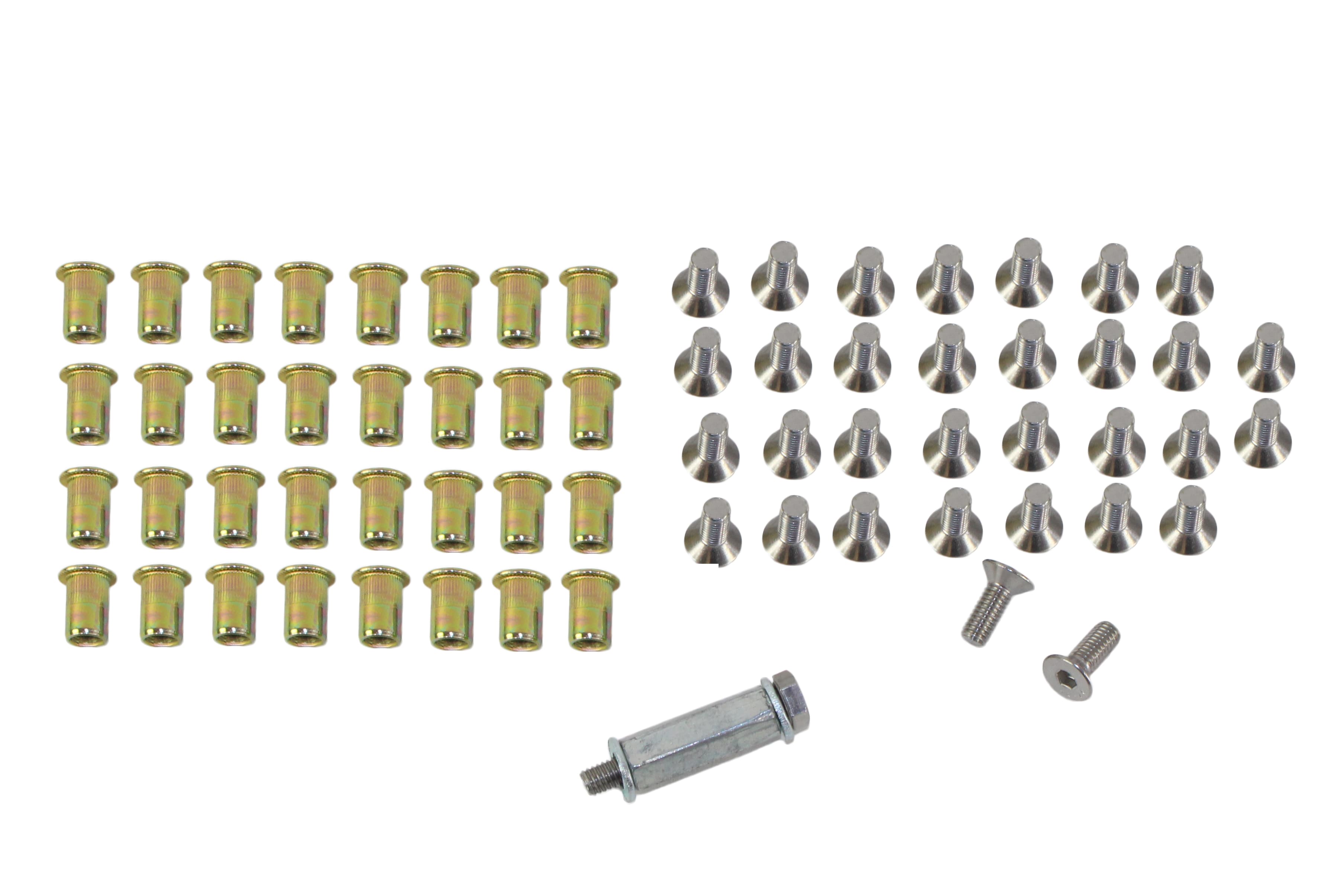 Jeep JK Rocker Guards Scale Armor 07-18 Wrangler JK 4 Door Fishbone Offroad product image