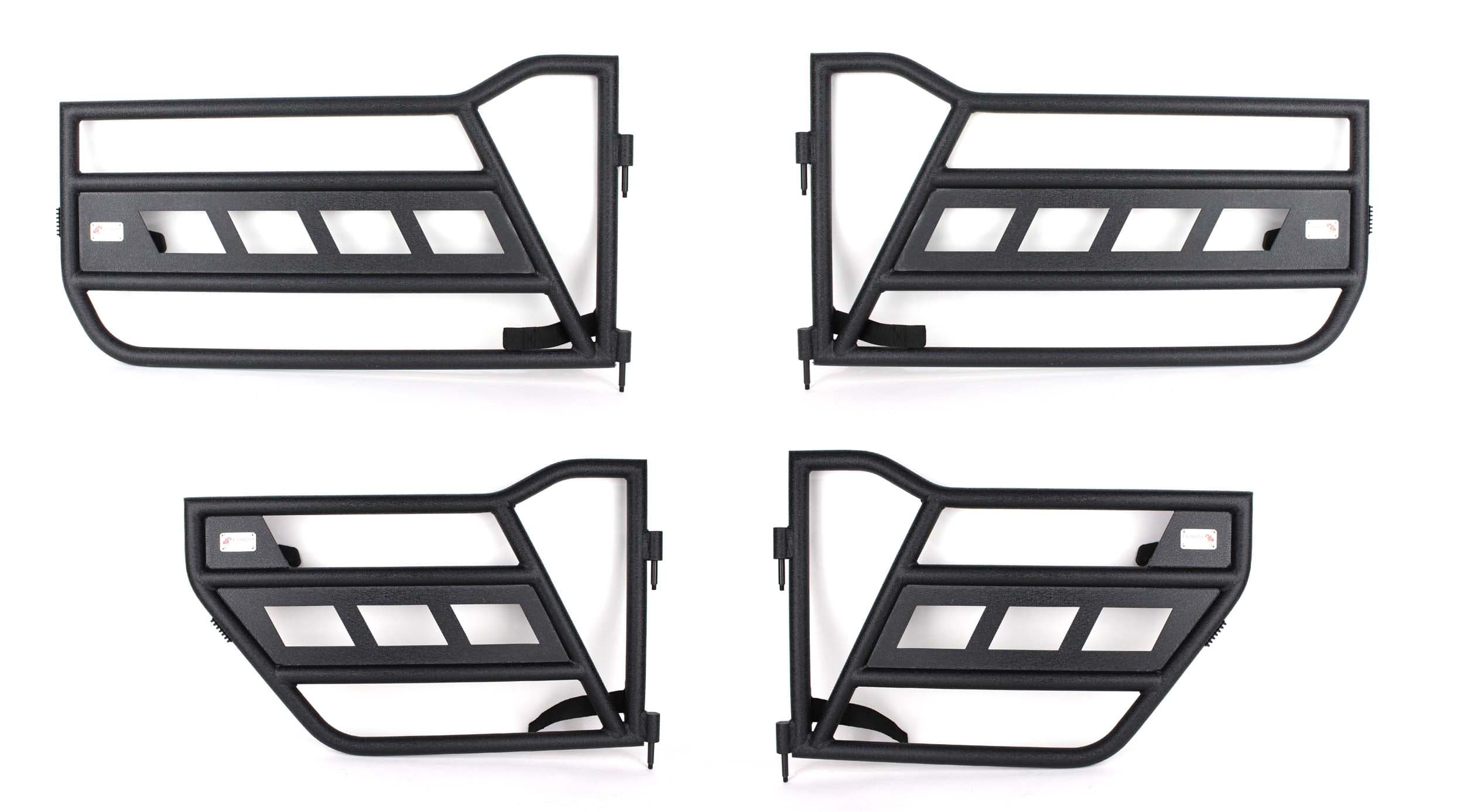 Fishbone Offroad Jeep Front and Rear Tube Doors 2018-Present Wrangler JL Fishbone Offroad