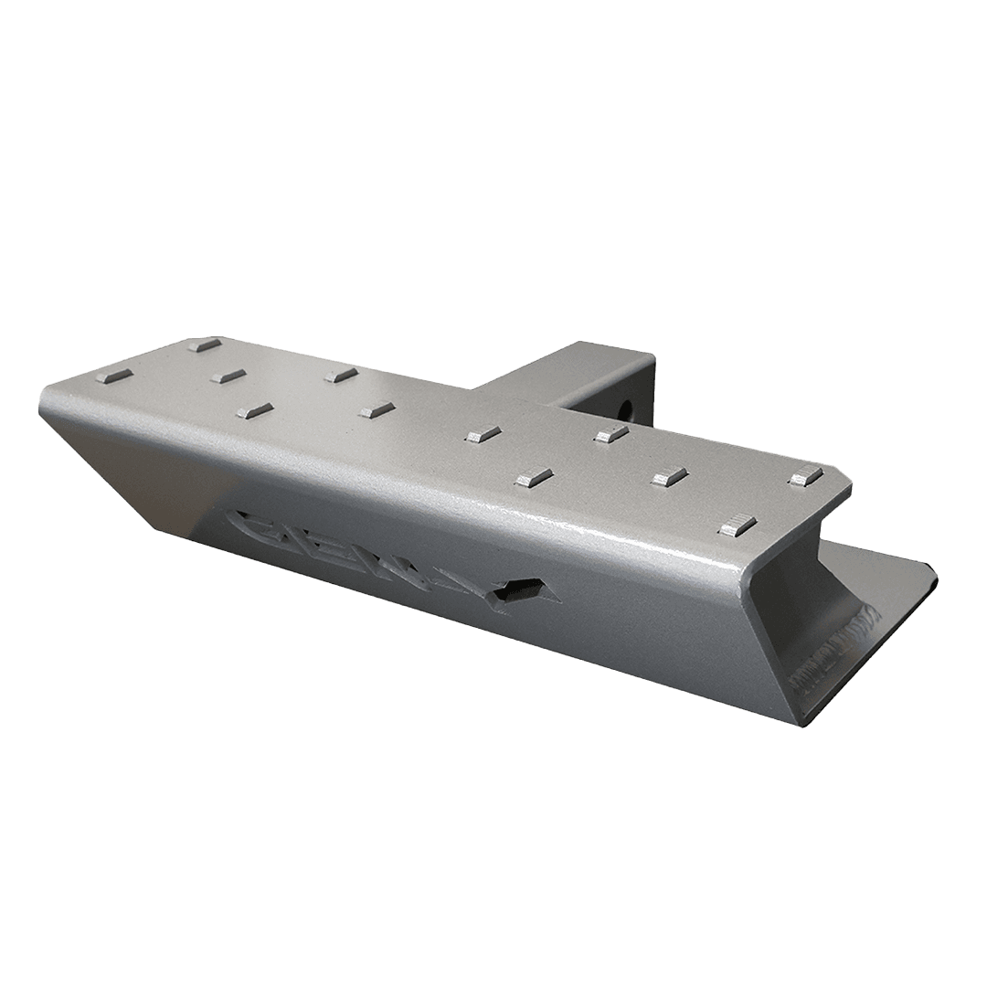 GEN-Y Hitch Skid Plate - Aluminum - Clear Coated - 2 Shank
