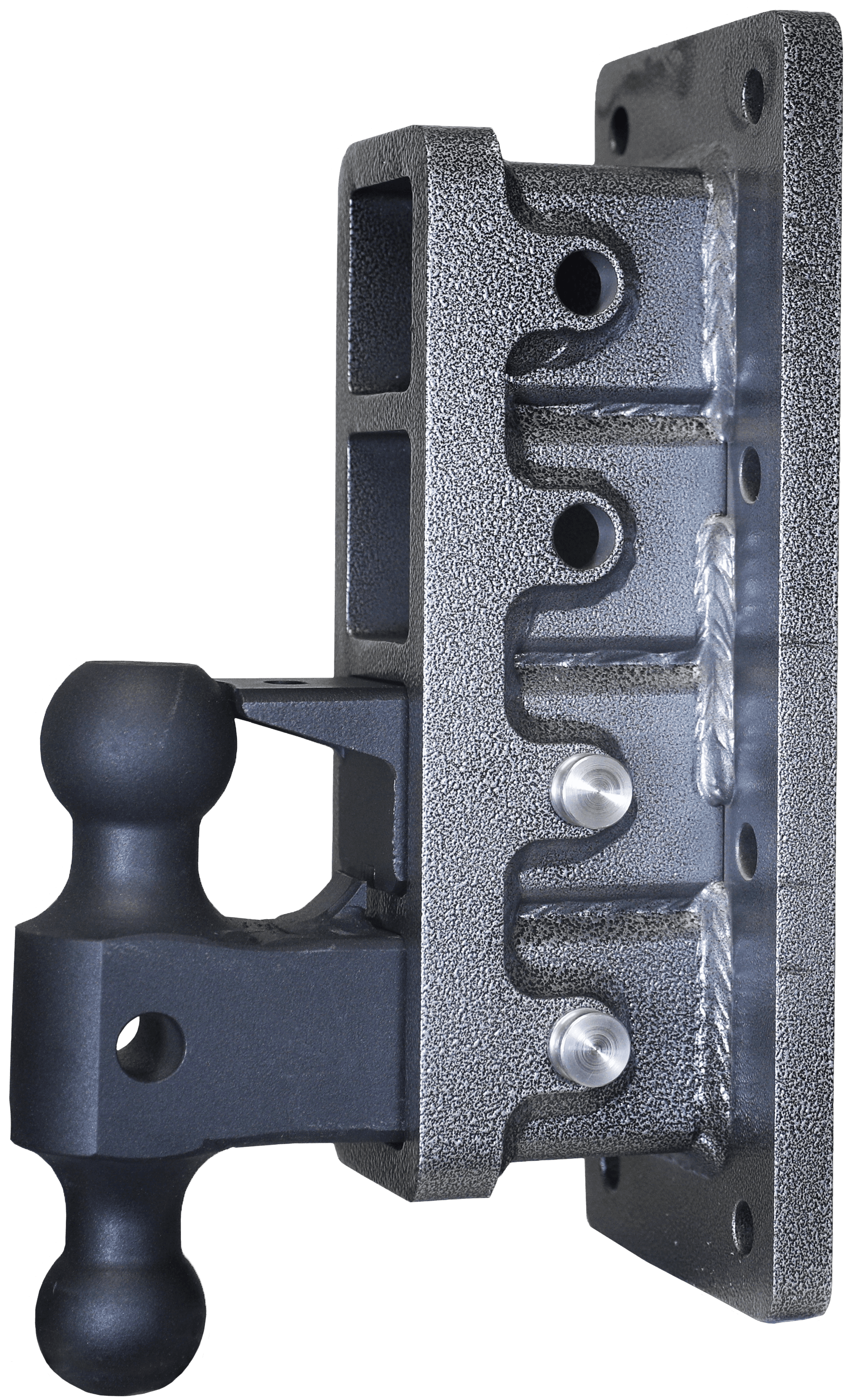 MEGA-DUTY 25in Bolt-On 9in Drop 35K TW 32K Hitch and GH-0161 Versa Ball and GH-0162 Pintle Lock product image