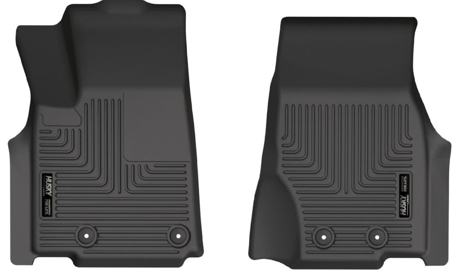 Husky Liners 21C GRAND CHEROKEE L WEATHERBEATER FRONT FLOOR LINER BLACK