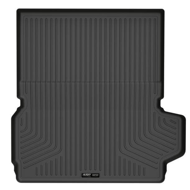 WB CARGO LINER BLACK 2021-2022 JEEP GRAND CHEROKEE L FITS TO BACK OF 2ND ROW OVER FOLDED FLAT 3RD ROW 1 PC product image