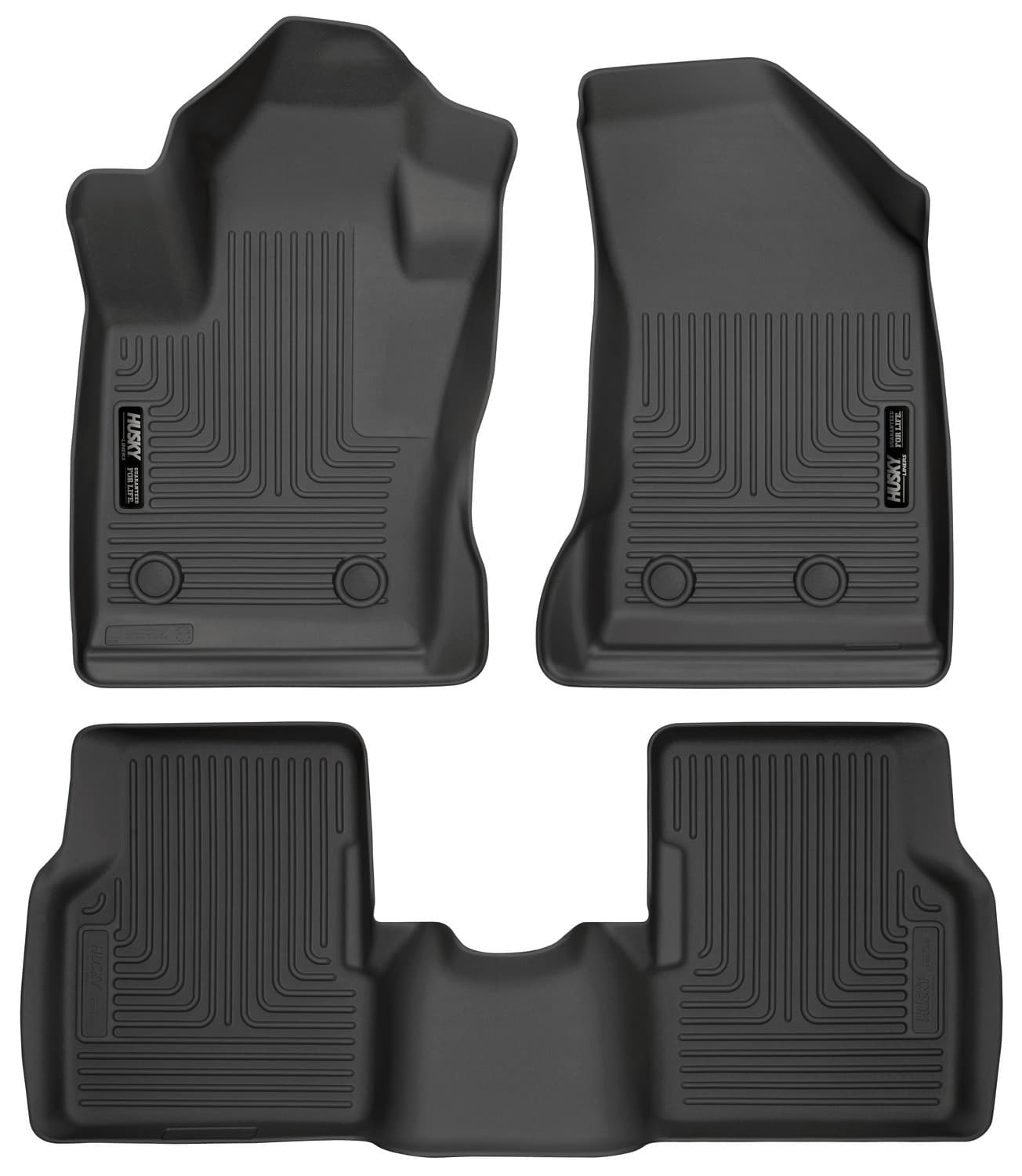 Husky Liners 95681 Weatherbeater - Front & 2nd Seat Floor Liners product image