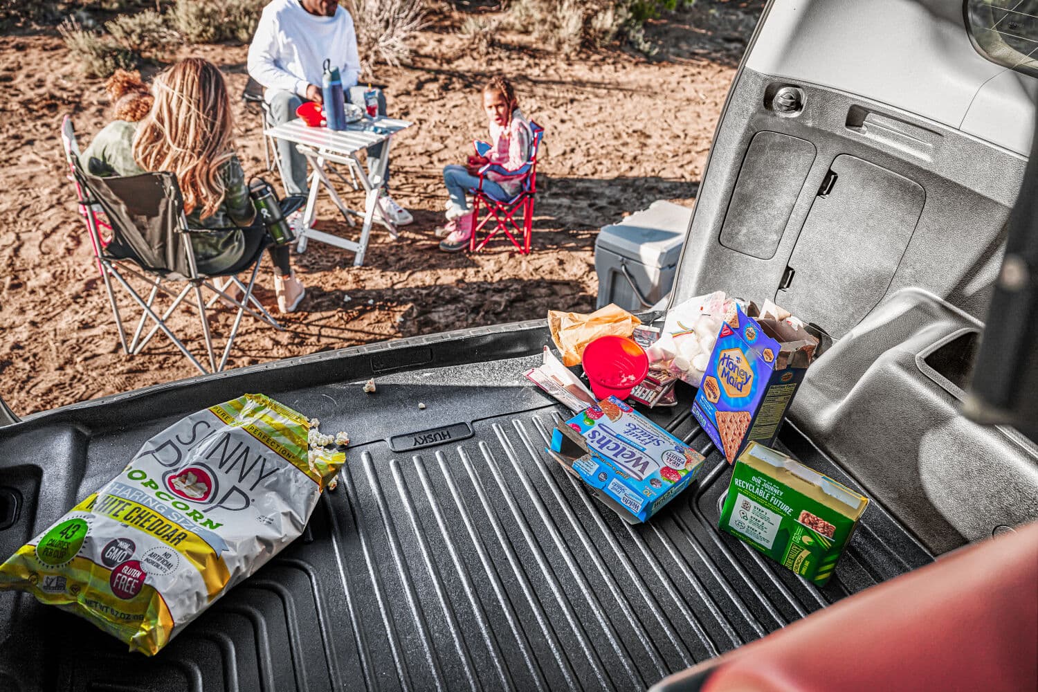 WB CARGO LINER BEHIND 2ND SEAT BLACK 2022-2022 JEEP WAGONEER 1 PC REAR product image