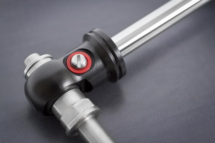 18-Up Jeep Wrangler JL 20-Up Gladiator ATS Stabilizer 8.1 Inch Trav 23.2 Inch Ext Through-Shaft Axle Mount Fox Offroad Shocks product image