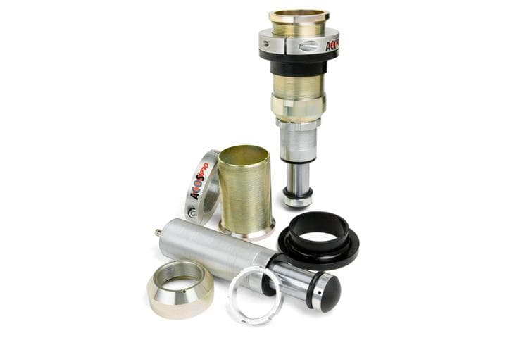 JKS Front Adjustable Coil Spacer with Hydraulic Bump Stop ACOS Pro Wrangler JL and Gladiator JT JKS Manufacturing