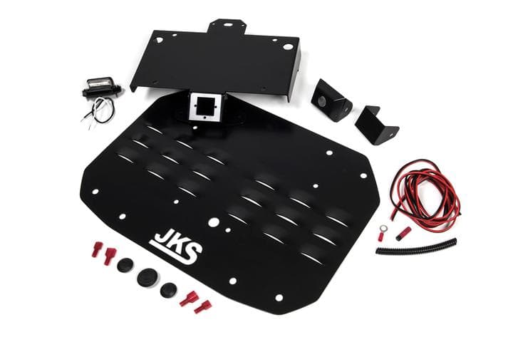 JKS Tailgate Vent Cover with License Plate and Camera Mount Wrangler JL JKS Manufacturing
