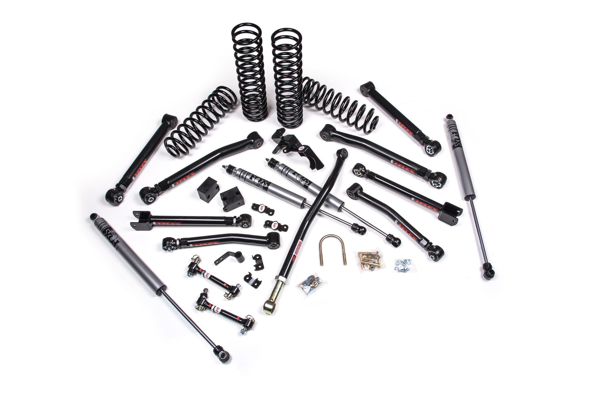 JKS 0718 JEEP WRANGLER JK JKRAWL 2DR 3.5IN SYSTEM W/ FOX 2.0 PERFORMANCE SERIES SHOCKS