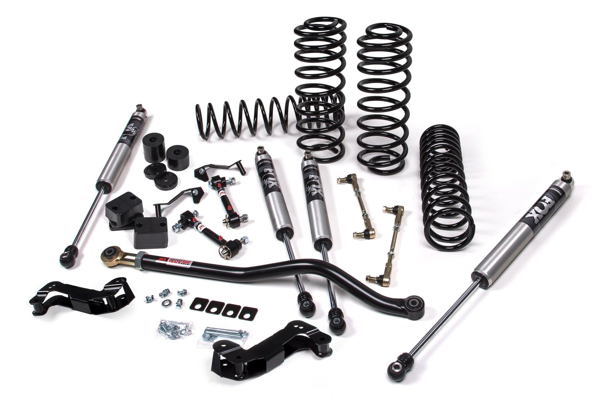 JKS 2018-2024 Jeep Wrangler JL J-Kontrol 3.5 Inch 4 Door w/Fox 2.0 Performance Series Shocks Diesel JSPEC