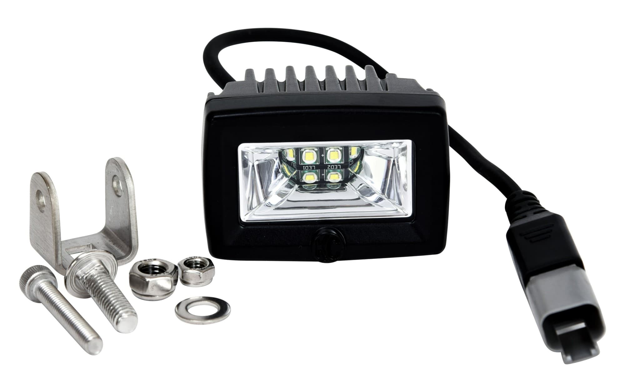 KC Hilites 2 in C-Series C2 LED - 2-Light System - 20W Flood Beam product image