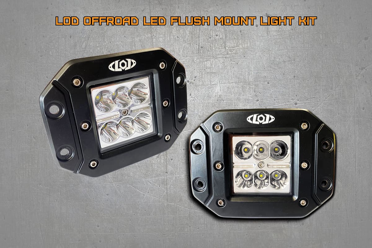 LOD Radiant Pro LED Flush Mount Light Kit product image
