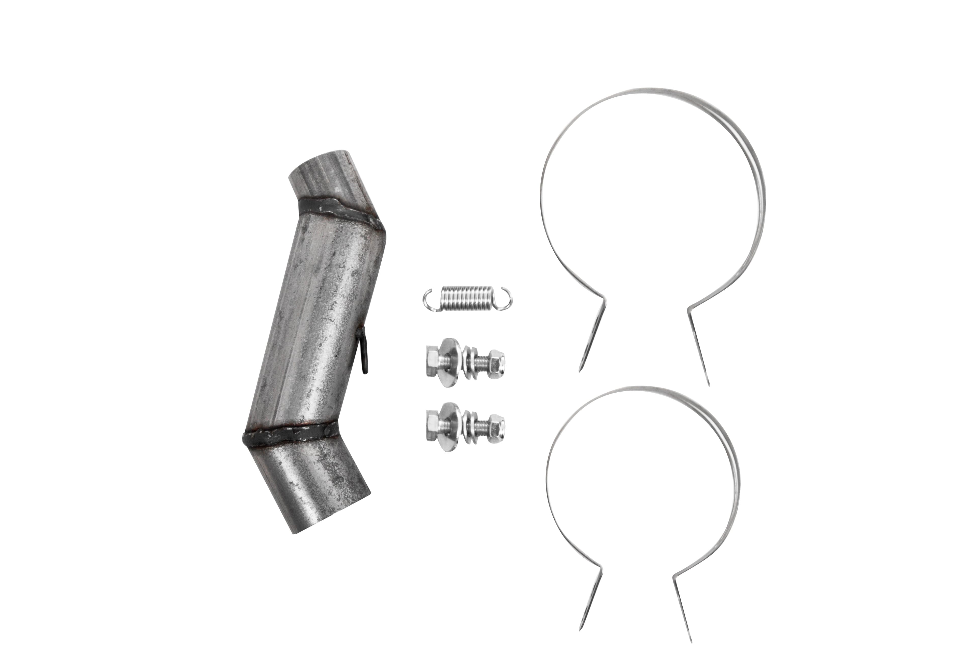 ATV Exhaust System With Sport Muffler; Slip-On System; 1.75 in. Inlet; 4.25 in. Diameter Body; product image