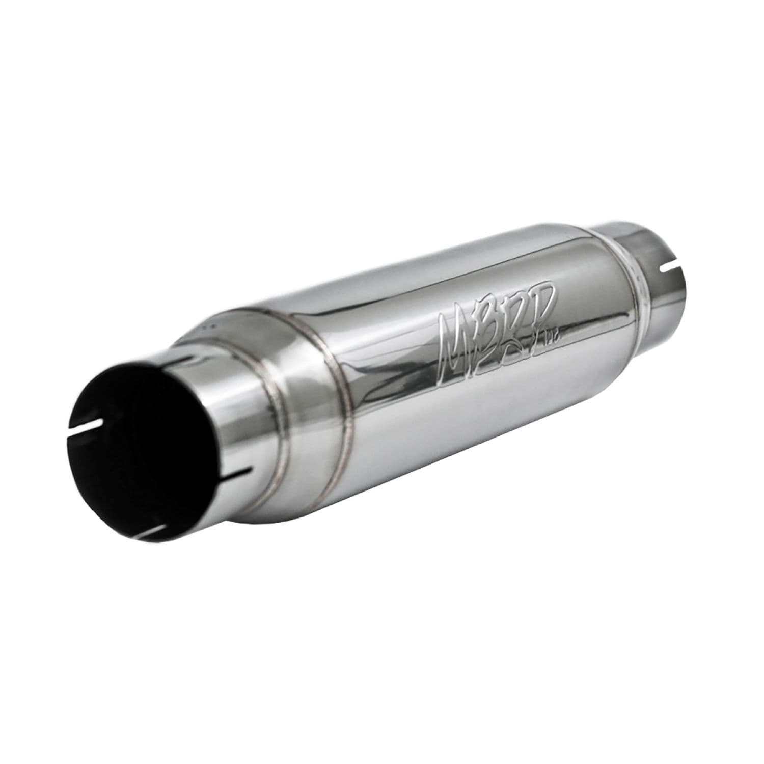 Armor Pro Resonator; 3 in. Inlet/Outlet x 13 in. Body x 20 in. Overall; T304 Stainless Steel; 4.5 in. Outlet Diameter Tip; product image