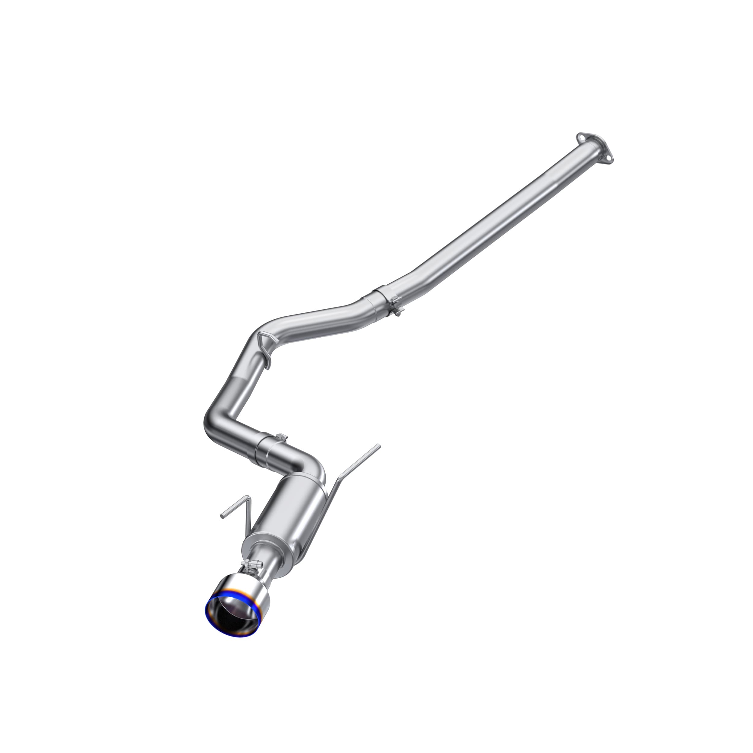 Subaru Impreza WRX/WRX STI 2.0L/2.5L 3.0 Inch Cat-Back Single Rear Exit T304 Stainless Steel with Burnt End Tip MBRP product image