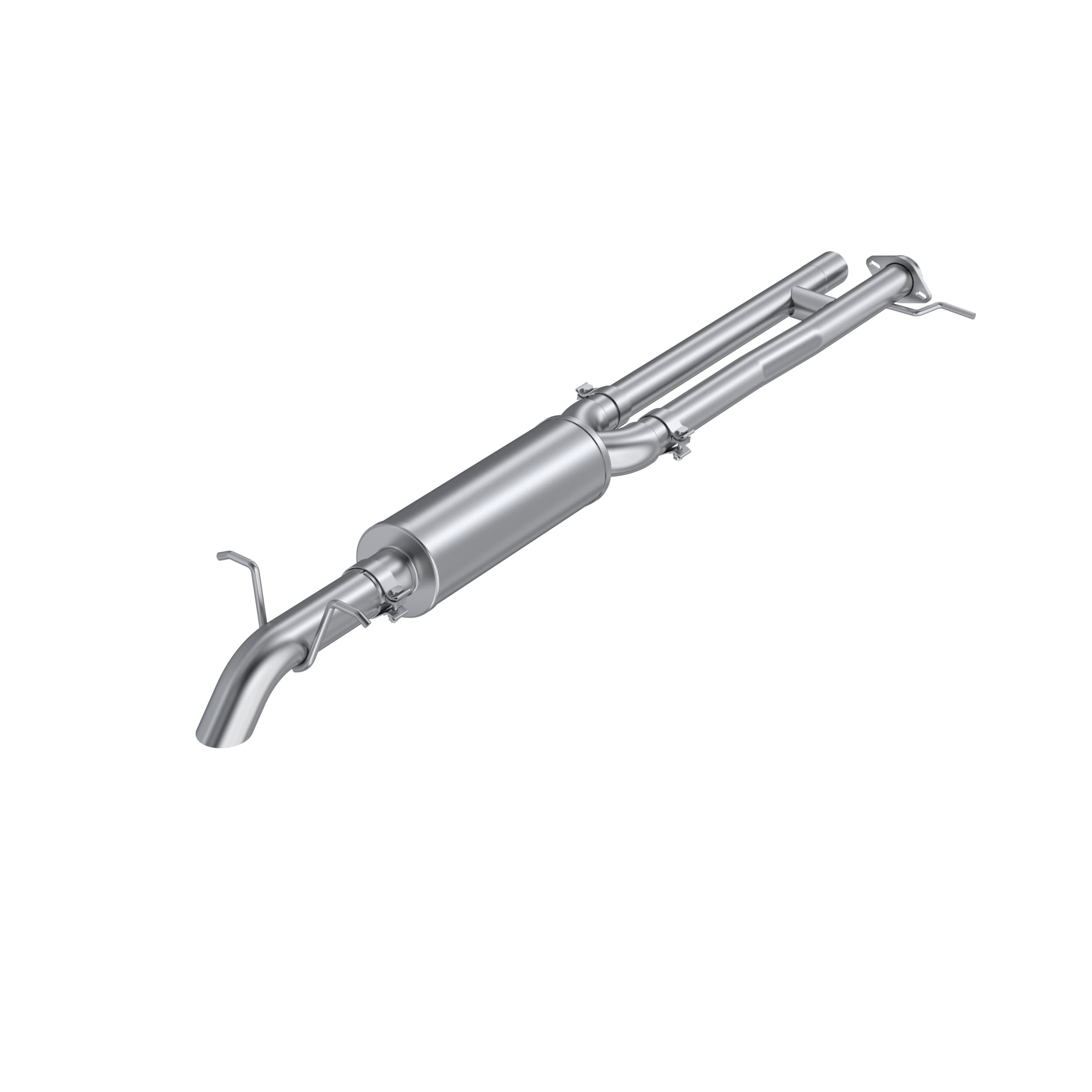 24-Present Ford Ranger 2.7L, Armor Lite Aluminized Steel 2.5-Inch Cat-Back, 3-Inch Single Rear Turndown, Street Profile, MBRP product image