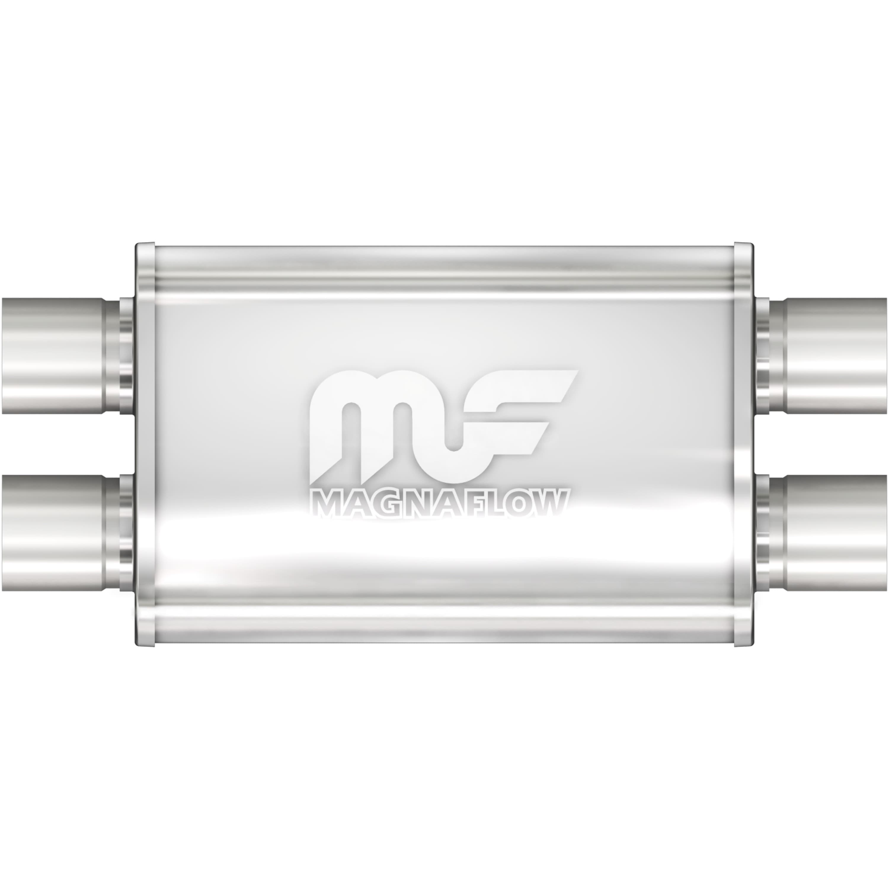 MagnaFlow Exhaust Products MagnaFlow 4 X 9in. Oval Straight-Through Performance Exhaust Muffler 11385