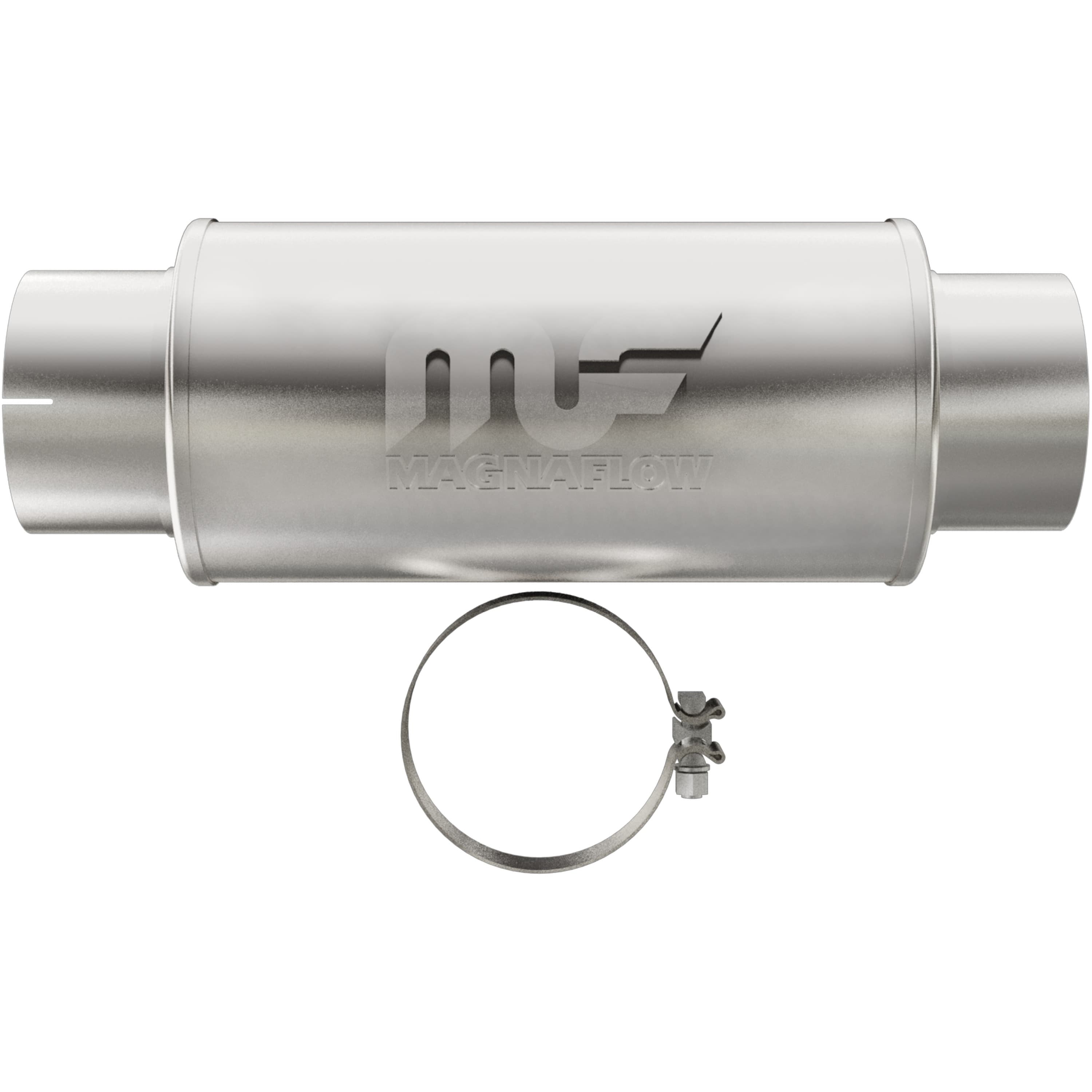 MagnaFlow Exhaust Products MagnaFlow 7 X 7in. Round Straight-Through Performance Exhaust Muffler 12776