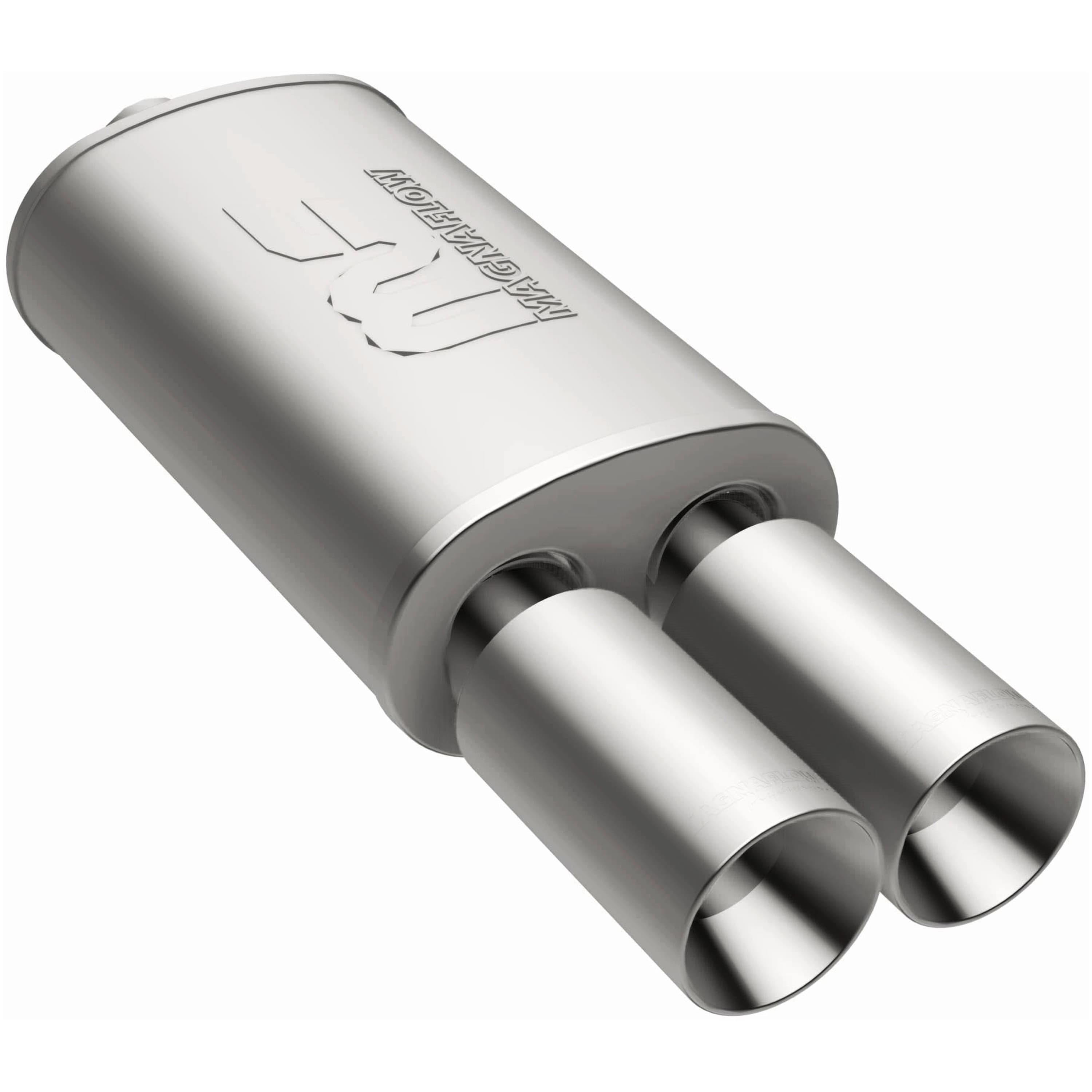 MagnaFlow Exhaust Products 14816 Straight-Through Performance Muffler; 2.25/3.5in. Center/Dual; 5x14x8 Body product image
