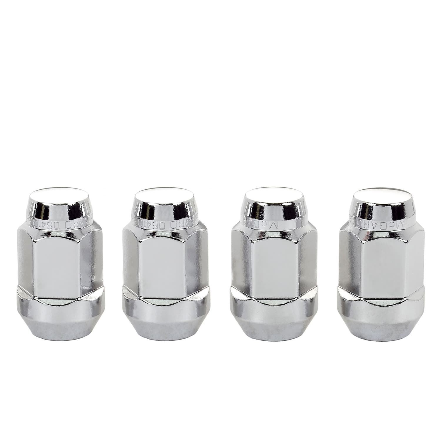 HEX LUG NUT M14X1.5 CONE SEAT BULGE 22MM HEX 1.635 IN OAL CHROME (4 PK) product image