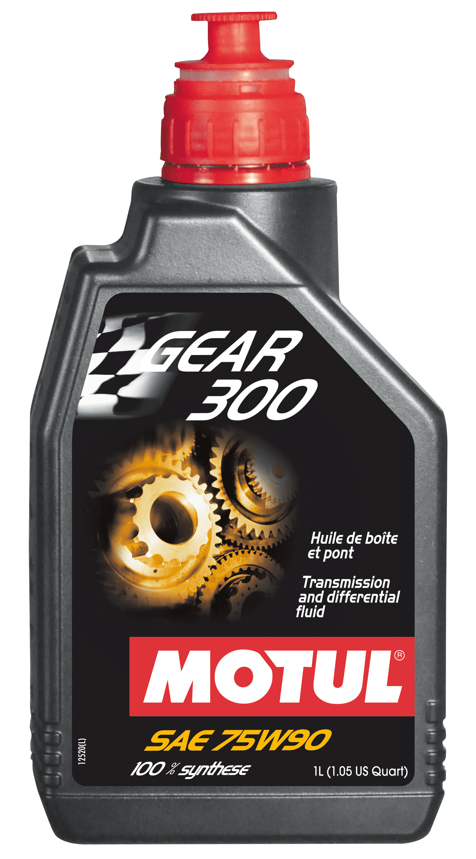 Motul Gear 300 High Performance Synthetic Oil, 75W/90, 1L product image
