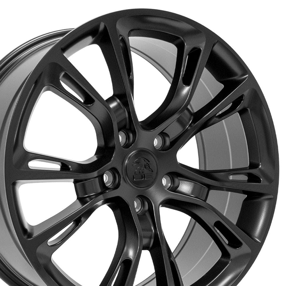 OE Wheels 20 Replica JP16 fits Jeep Grand Cherokee 20x8.5 Black - JP16-20085-5500-42B1 product image