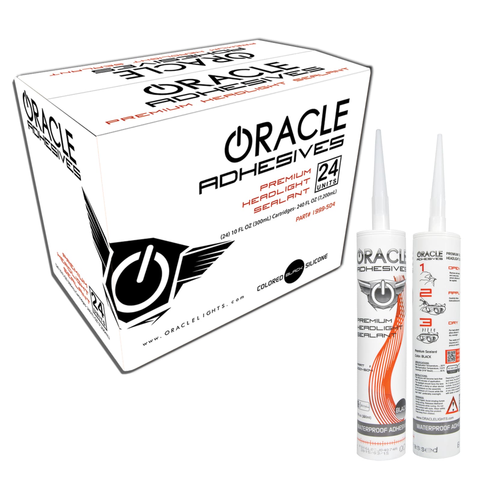 2001-504 - ORACLE Headlight Assembly Adhesive - 10 oz Tube product image