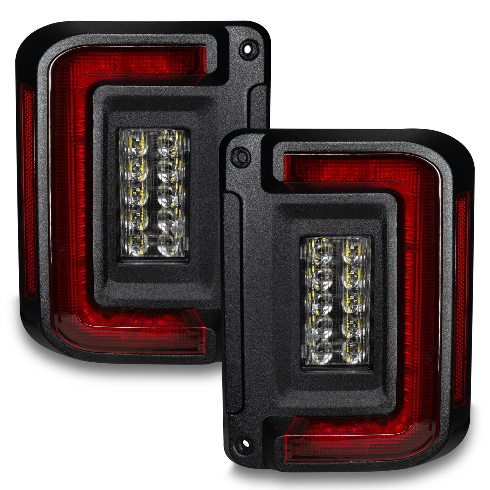 ORACLE Lighting Flush Mount LED Tail Lights for Jeep Wrangler JK product image