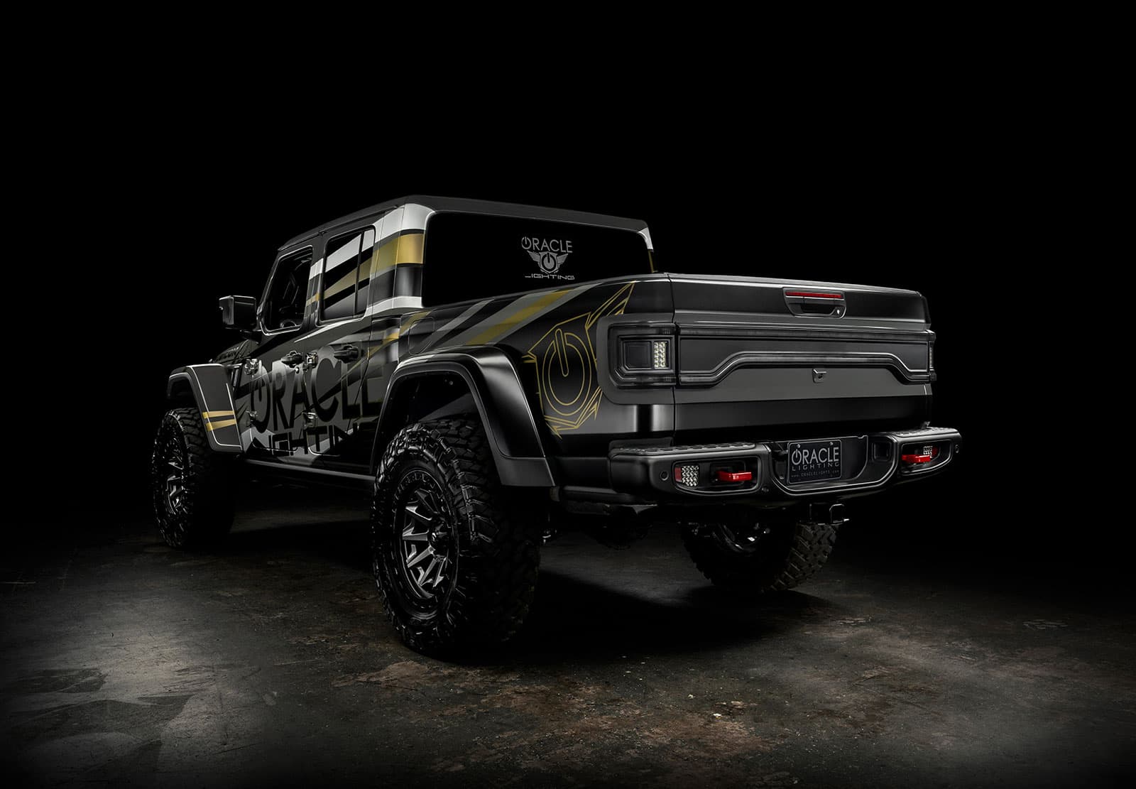 Oracle Lighting Oracle Lighting 5918-504-T Racetrack Flush Style LED Tailgate Panel Light for Jeep Gladiator JT - Tint Lens