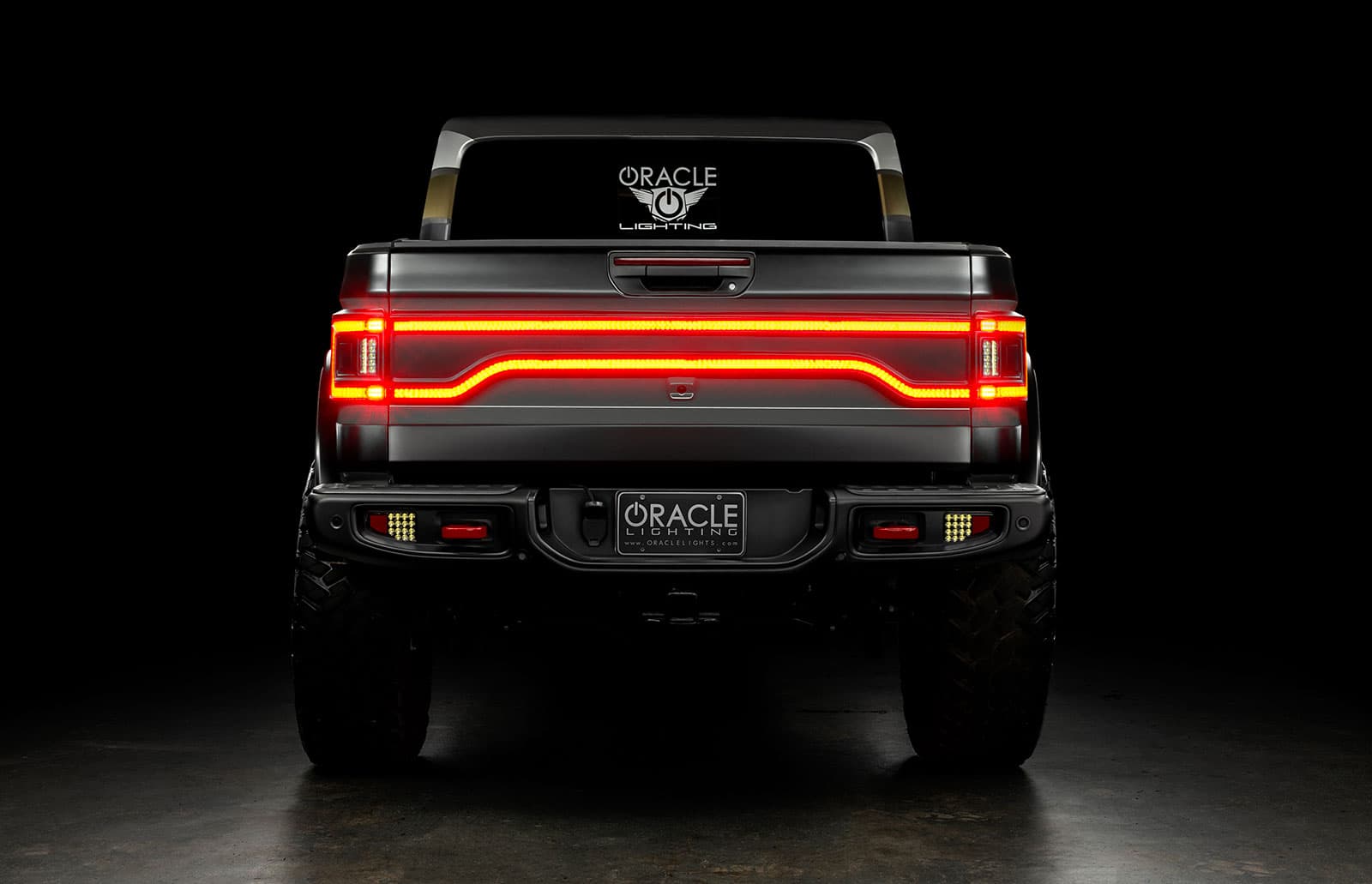 Oracle Lighting 5918-504 Racetrack Flush Style LED Tailgate Panel Light for Jeep Gladiator JT - Std Lens product image