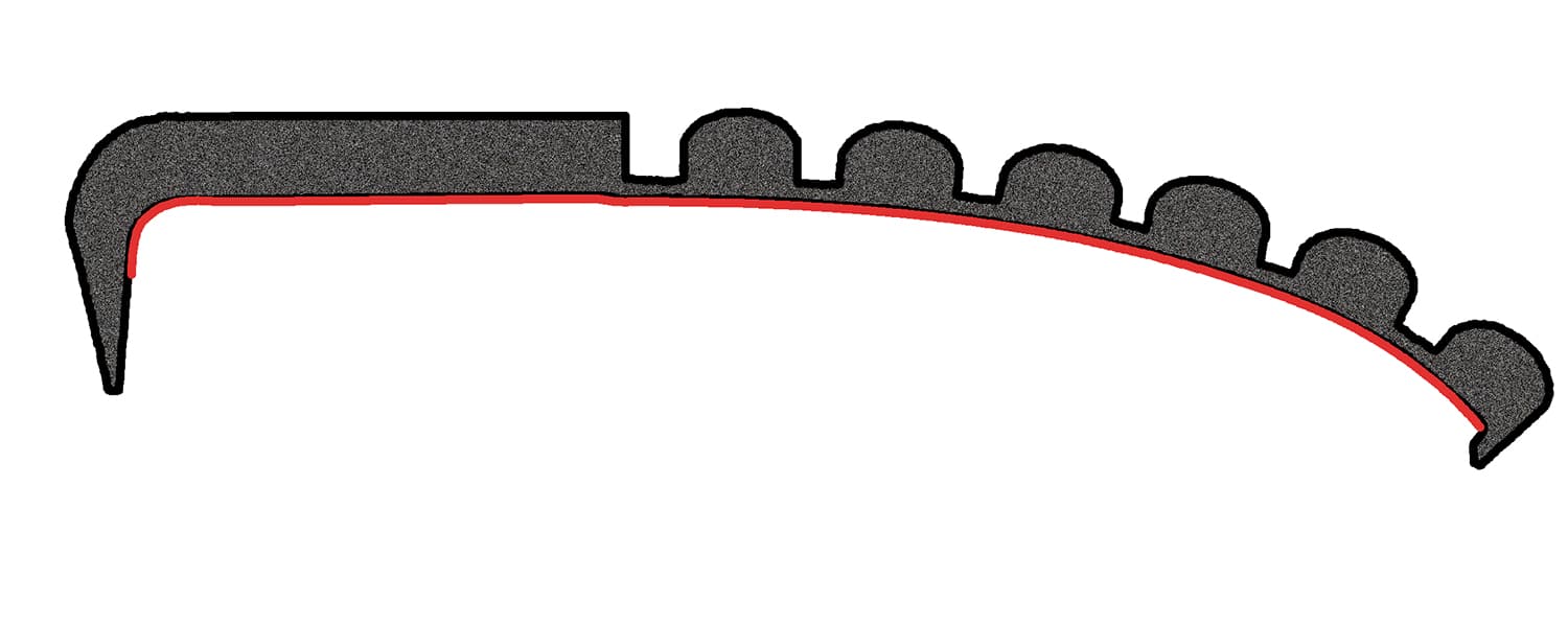 UNIVERSAL FIT VINYL RAILGUARD PROTECTOR TAILGATE KIT product image