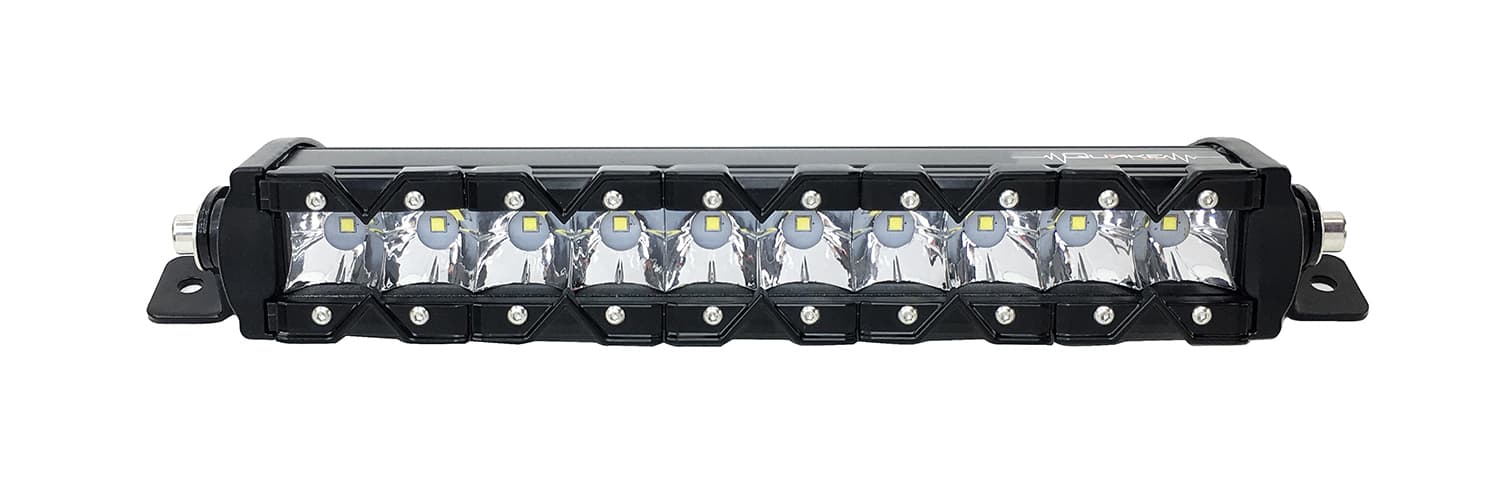 Quake LED Quake LED - QUMS540 - 13 Inch LED Light Bar Single Row 50 Watt Super Spot Monolith Slim Series